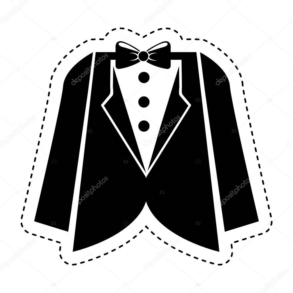wedding male suit icon