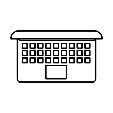 dizüstü bilgisayar izole kutsal kişilerin resmi