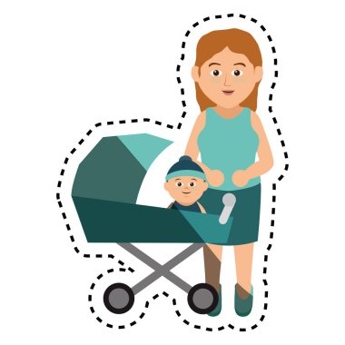 mutlu aile üyesi karakter