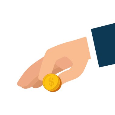 sikke para izole simgesi