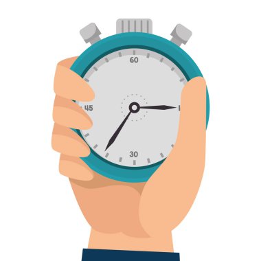 Chronometre izlemek izole simgesi