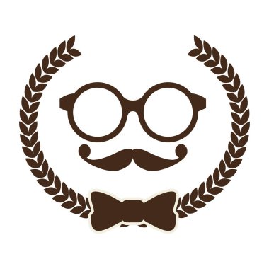 Aksesuar hipster stil yüz