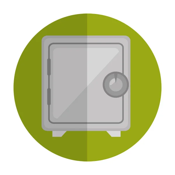 Safe money box icon — Stock Vector