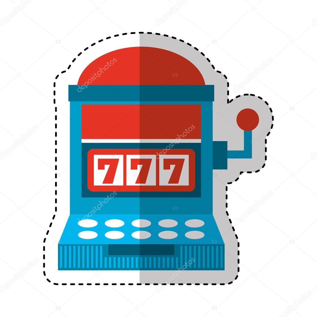 Casino slots machine icon