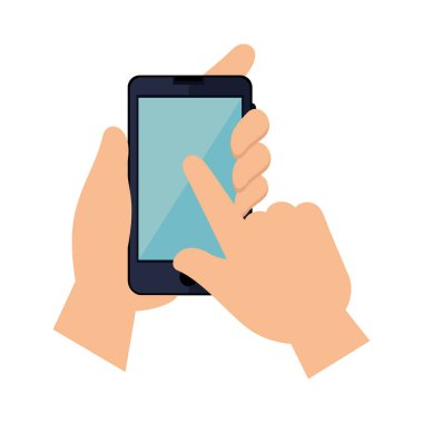 Smartphone aygıtı izole simgesi