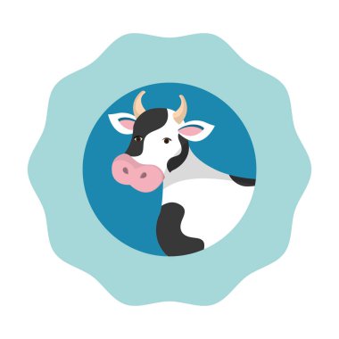 inek hayvan çiftliği simgesi