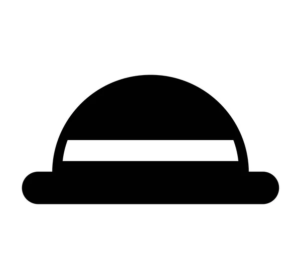 Chapeau style hipster accessoire — Image vectorielle