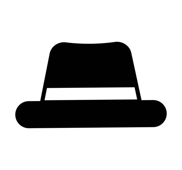 Sombrero estilo hipster accesorio — Archivo Imágenes Vectoriales