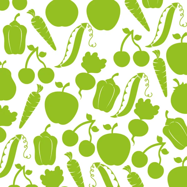 Icono de producto de verduras de granja — Vector de stock
