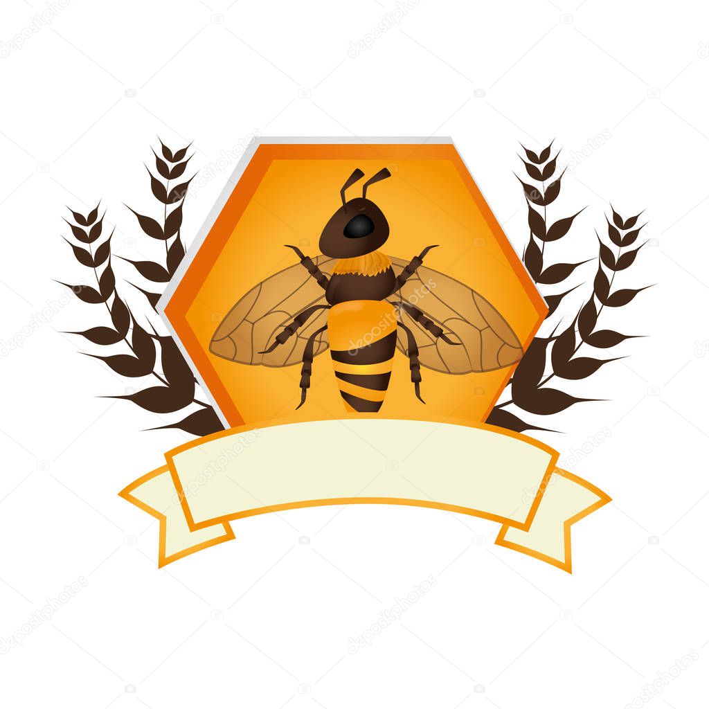 bee animal product icon