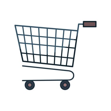 sepeti alışveriş ticari simgesi