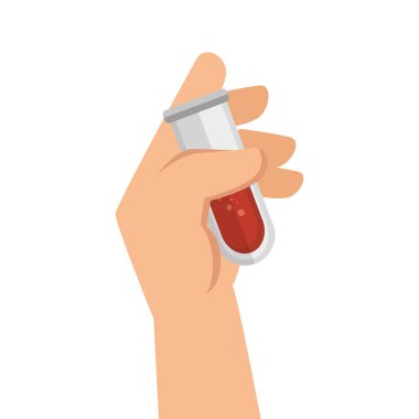 tüp testi cam izole kutsal kişilerin resmi