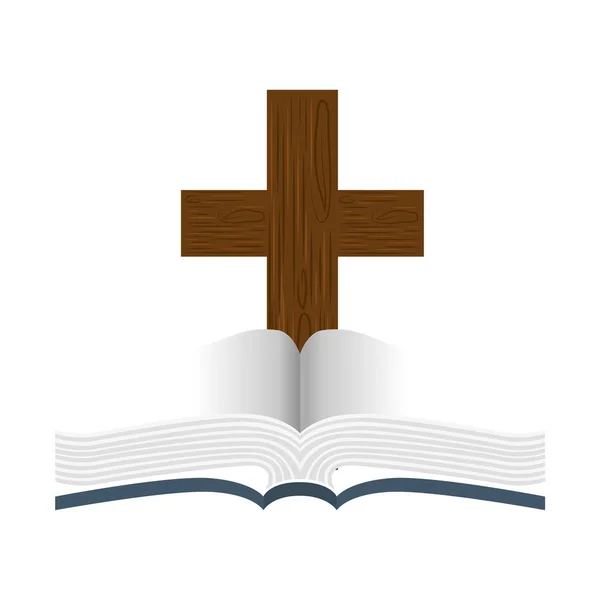 Sacra icona della Bibbia — Vettoriale Stock