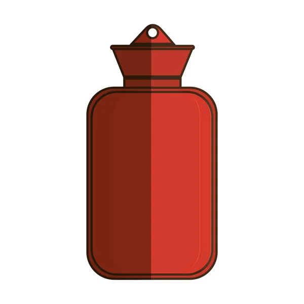 Ikona medycznych butelka wody — Wektor stockowy