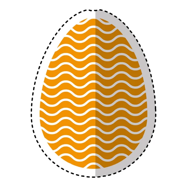 Osterzeit mit Eierfarbe — Stockvektor