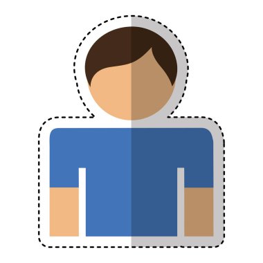 genç adam avatar karakter