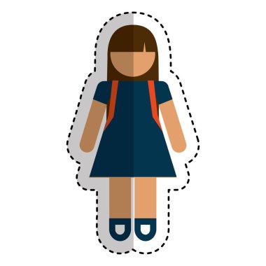 küçük kız öğrenci avatar