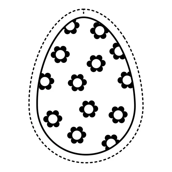 Farba jajkiem wielkanocnym — Wektor stockowy