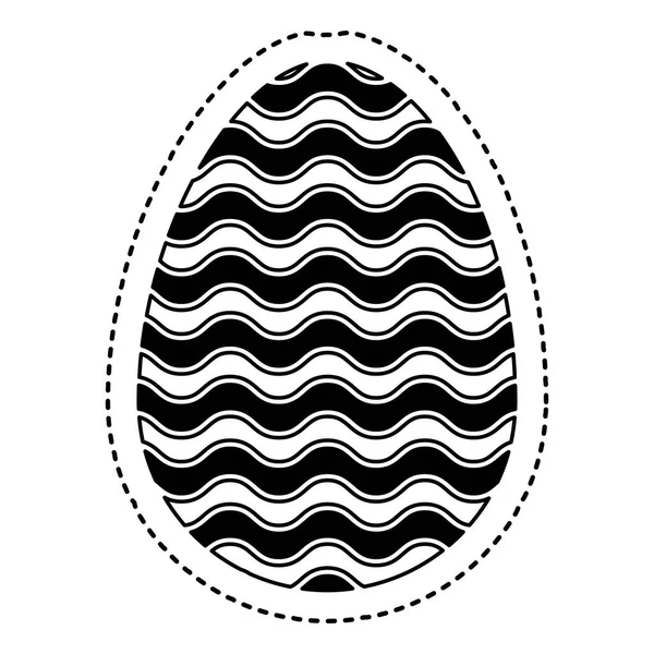 Barva vejce o Velikonocích — Stockový vektor