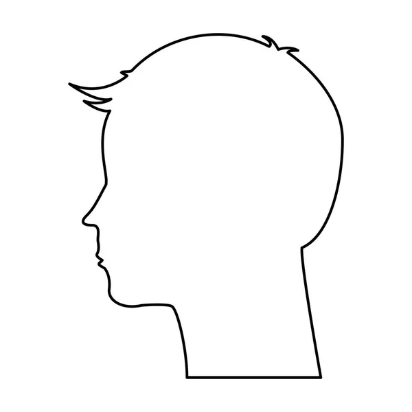 Figura humana silueta icono — Archivo Imágenes Vectoriales