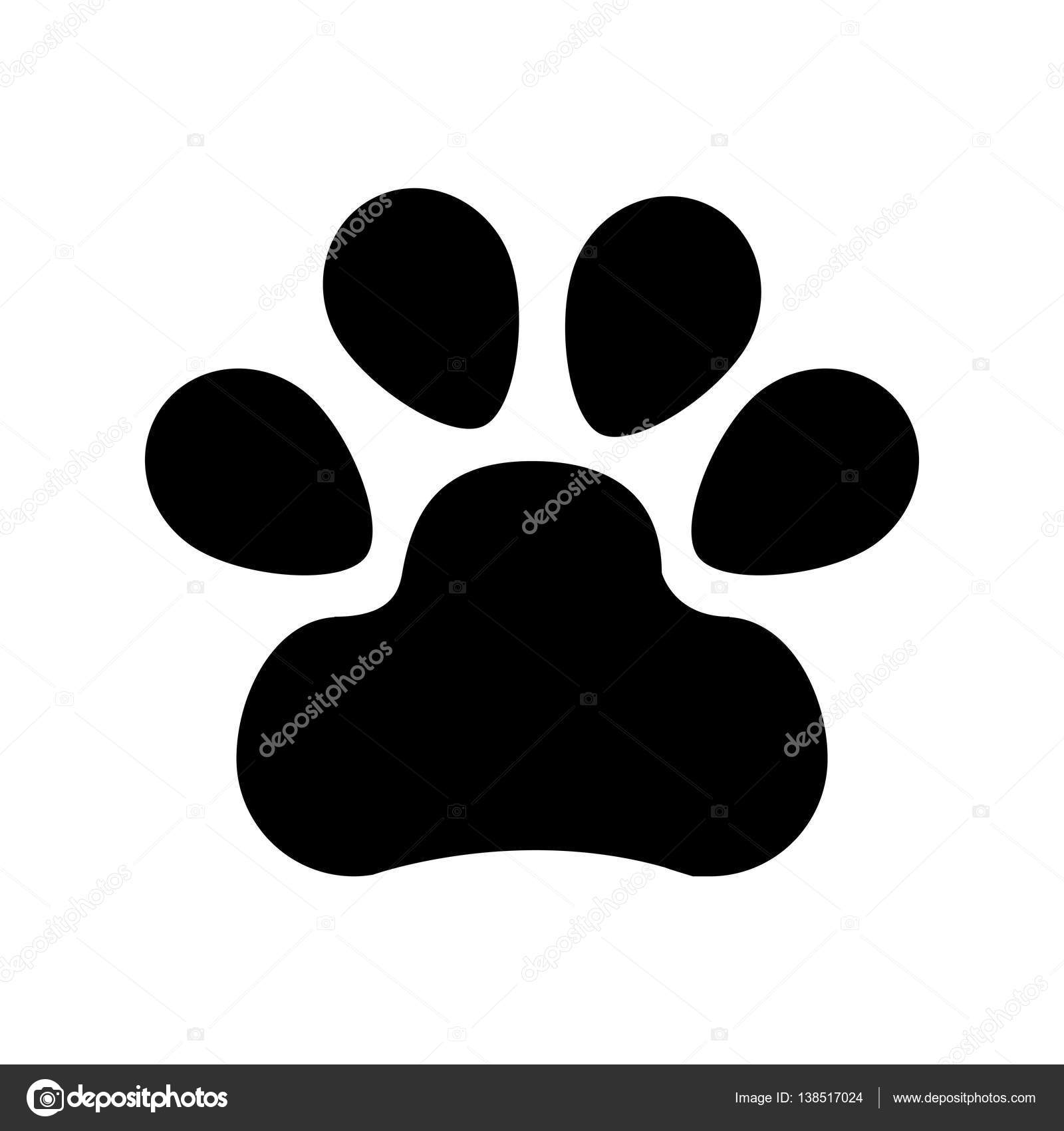 Animal footprint isolated icon Stock Vector Image by ©yupiramos #138517024