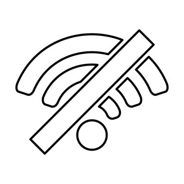 WiFi bağlantı hizmet simgesi