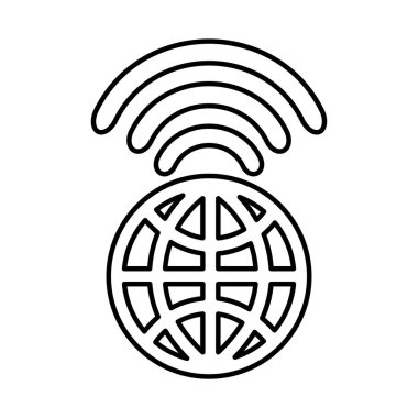 WiFi bağlantı hizmet simgesi