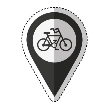 toplu iğne işaretçisi konumu simgesine