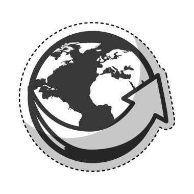 ok simgesi olan gezegen