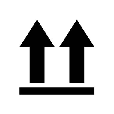 oklar tarafı yukarı simgesi