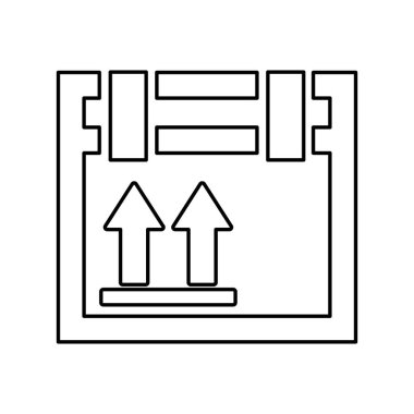 karton kutu ambalaj simgesi