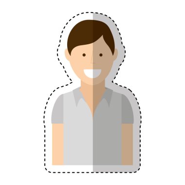 genç adam avatar karakter