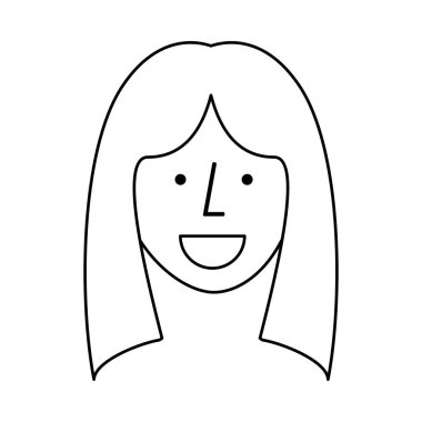 genç kadın avatar karakter