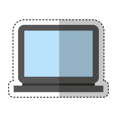 dizüstü bilgisayar izole kutsal kişilerin resmi