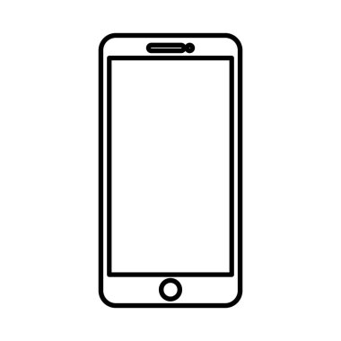 Smartphone teknoloji satırı simgesi