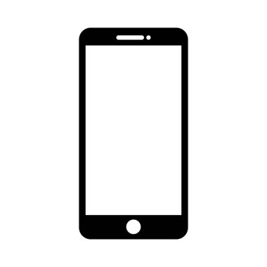 Smartphone teknoloji satırı simgesi