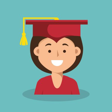 mezun avatar karakter simgesi