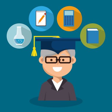 mezun avatar karakter simgesi