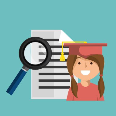 Eğitim donanımları düz simgeler