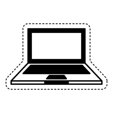 dizüstü bilgisayar izole kutsal kişilerin resmi