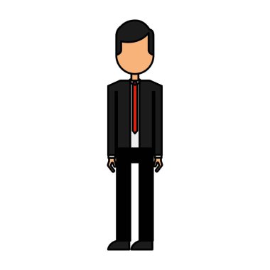 işadamı karakter izole simgesi