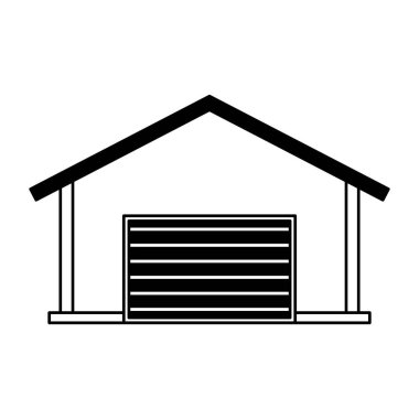 Ambar Binası izole simgesi