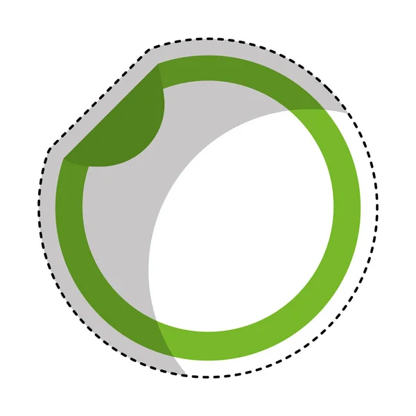 Изолированный значок круга — стоковый вектор