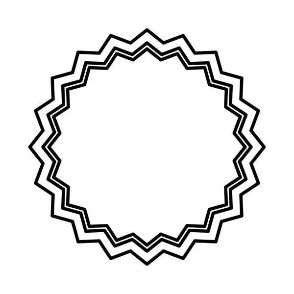Ícone de selo de selo círculo — Vetor de Stock