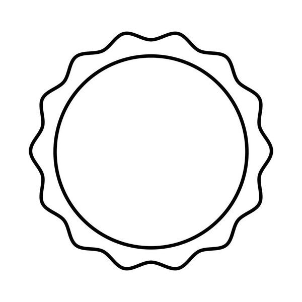 circle seal stamp icon