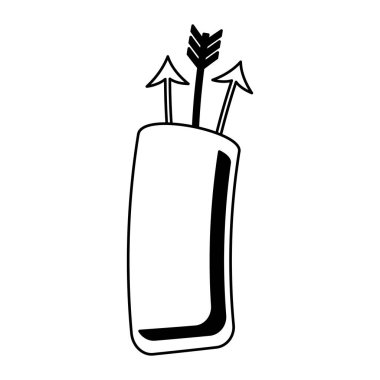 aşk tanrısı melek izole simgesi