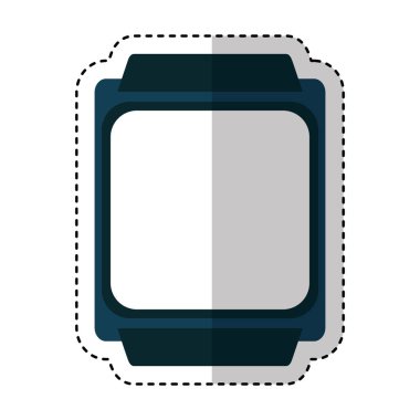 smartwatch Gadget'ı izole simgesi