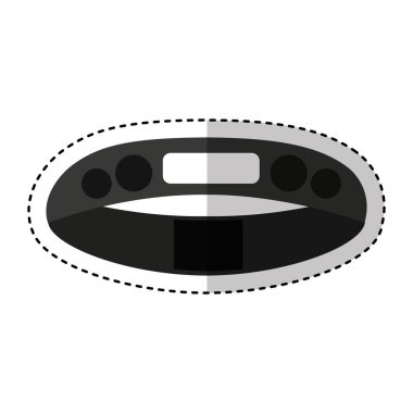 smartwatch Gadget'ı izole simgesi