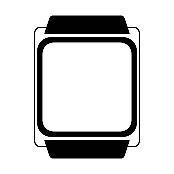 Izolované ikonu SmartWatch miniaplikace — Stockový vektor