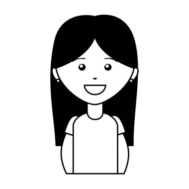 genç kadın avatar karakter